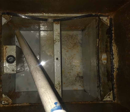 Reparos em interceptores de graxa HGI e GGI em São Paulo